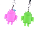 2 PCS Android Robot Micro SD Card Reader with Key Ring Chain